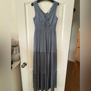 Gauzy full length dress